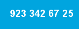 923 342 67 25 923 342 67 25